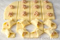 Фото приготовления рецепта: Песочное печенье с яблоками и орехами - шаг №15