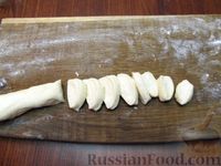 Фото приготовления рецепта: Ленивые вареники с капустой - шаг №14