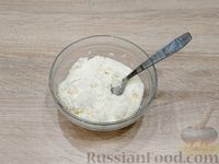 Фото приготовления рецепта: Овсяное печенье с творожно-кокосовой начинкой - шаг №12