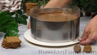 Фото приготовления рецепта: Шоколадный чизкейк "Трюфель" без выпечки - шаг №24