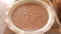 Фото приготовления рецепта: Постный шоколадный пирог с гречневой  мукой - шаг №6