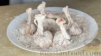 Фото приготовления рецепта: Жареные куриные крылышки в хрустящей панировке - шаг №4
