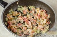 Фото приготовления рецепта: Макароны в тыквенном соусе с беконом и кедровыми орехами - шаг №6