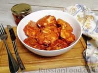 Фото приготовления рецепта: Куриное филе в томатном кляре - шаг №10