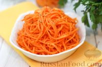 Фото к рецепту: Быстрая морковь по-корейски
