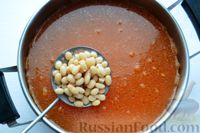 Фото приготовления рецепта: Фасолевый суп с тыквой и имбирём - шаг №13