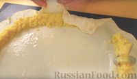 Фото приготовления рецепта: Ленивые пирожки на картофельном отваре - шаг №10