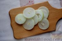 Фото приготовления рецепта: Минтай, запечённый в сливках, с картофелем - шаг №4
