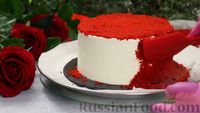 Фото приготовления рецепта: Торт "Красный бархат" - шаг №43