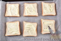 Фото приготовления рецепта: Горячие бутерброды с воздушным омлетом (в духовке) - шаг №10