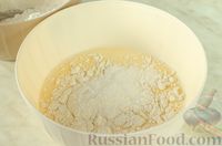 Фото приготовления рецепта: Блинчики с начинкой из мясного фарша и риса - шаг №8