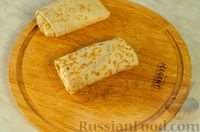 Фото приготовления рецепта: Блинчики с начинкой из мясного фарша и риса - шаг №22