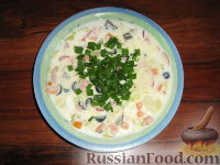 Фото к рецепту: Холодный суп с кефиром