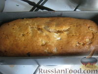 Фото приготовления рецепта: Апельсиновый кекс с бананом - шаг №6