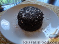 Фото приготовления рецепта: Шоколадное пирожное "Лава" (Chocolate Lava cake) - шаг №8