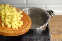 Фото приготовления рецепта: Грибной суп с клецками - шаг №9