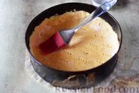 Фото приготовления рецепта: Киш с мясными фрикадельками и зелёным луком - шаг №11