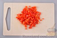 Фото приготовления рецепта: Рубленые куриные котлеты с рисом и болгарским перцем - шаг №4