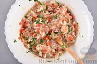 Фото приготовления рецепта: Рубленые куриные котлеты с рисом и болгарским перцем - шаг №7
