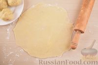 Фото приготовления рецепта: Горчичный лаваш из заварного теста (на сковороде) - шаг №7