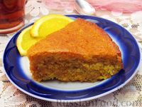 Фото к рецепту: Морковно-апельсиновый пирог