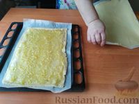 Фото приготовления рецепта: Трехслойный лимонник, или Лимонный пирог - шаг №15