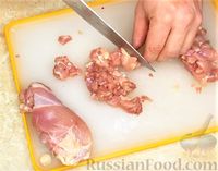 Фото приготовления рецепта: Катаеф (арабские блины) с курицей, грибами и сыром - шаг №6