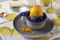 Фото приготовления рецепта: "Лимонный" рис с луком и куркумой (на сковороде) - шаг №3