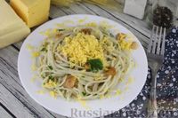 Фото приготовления рецепта: Спагетти с чесноком и оливковым маслом - шаг №11