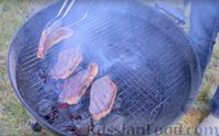 Фото приготовления рецепта: Стейк пиканья на угольном гриле - шаг №14