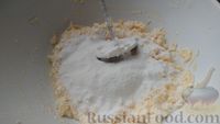 Фото приготовления рецепта: Творожные бублики с сыром (из бездрожжевого теста) - шаг №5