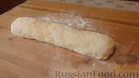 Фото приготовления рецепта: Творожные бублики с сыром (из бездрожжевого теста) - шаг №7
