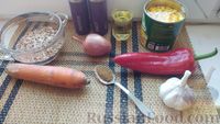 Фото приготовления рецепта: Коричневый рис с овощами и консервированной кукурузой - шаг №1