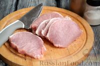 Фото приготовления рецепта: Шницель из свинины с соевым соусом - шаг №2