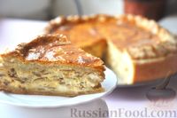 Фото к рецепту: Закусочный луковый пирог с плавленым сыром