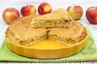 Фото к рецепту: Постный яблочный пирог
