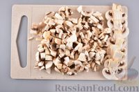 Фото приготовления рецепта: Картофельные "лодочки" с сырно-грибной начинкой (в духовке) - шаг №4