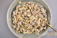 Фото приготовления рецепта: Картофельные "лодочки" с сырно-грибной начинкой (в духовке) - шаг №9