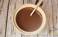 Фото приготовления рецепта: Мандариновое желе с шоколадным муссом - шаг №6