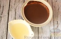 Фото приготовления рецепта: Мандариновое желе с шоколадным муссом - шаг №7