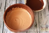 Фото приготовления рецепта: Мандариновое желе с шоколадным муссом - шаг №11