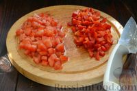 Фото приготовления рецепта: Рулет из лаваша с мясным фаршем и овощами (в духовке) - шаг №4
