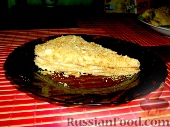 Фото приготовления рецепта: Насыпной пирог с ревенем, творогом и корицей - шаг №3