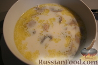Фото к рецепту: Молочный суп с грибами