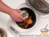 Фото приготовления рецепта: Солёная гранола с соевым соусом - шаг №5