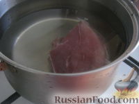 Фото приготовления рецепта: Рисовый суп с мясом - шаг №2