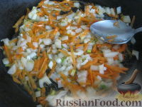 Фото приготовления рецепта: Рисовый суп с мясом - шаг №8