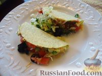 Фото к рецепту: Мексиканские тако (taco)