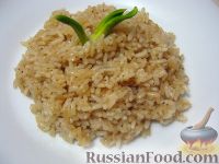 Фото приготовления рецепта: Жареный рис на гарнир - шаг №7