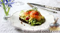 Фото к рецепту: Бутерброд с сёмгой и яичным салатом